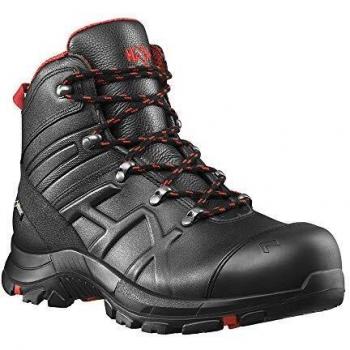 Botas de seguridad HAIX Black Eagle Safety 54 Mid S3 HRO HI CI WR SRC ESD Talla 7,5 (41,5) Negro/Rojo