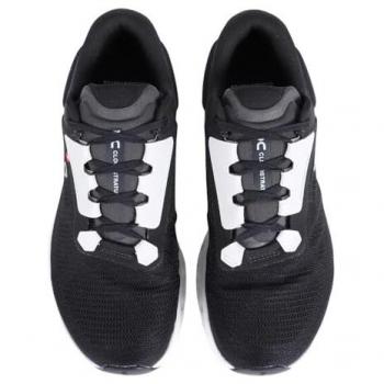 On Cloudstratus 3 Men's Running Shoes - Black/White - Size 42.5 EU (8.5 UK, 9 US)