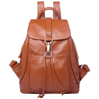 Moda mochila/college wind tendencia dama viaje mochila-marrón