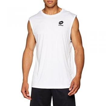 Lotto T2381 Camiseta, Hombre, Blanco