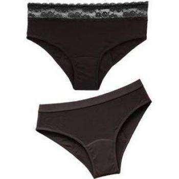 Anaissa Pack Bragas Menstruales Algodón Abundante Cloe S Negro 1ud