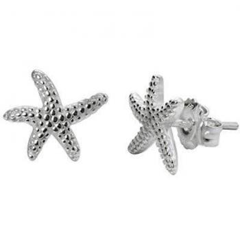 VIDAL & VIDAL Pendientes Plata estrella mar