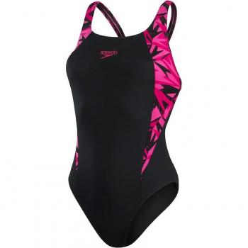 Speedo - Bañador de mujer Hyperboom Splice Muscleback Eco Endurance+