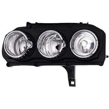 V-MAXZONE VP869L - Faro delantero izquierdo, color cromo y negro