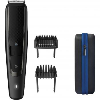 Philips Beardtrimmer Series 5000 BT5515/70 Barbero Inalámbrico, 40 Posiciones de Longitud, 90 Minutos de Autonomía, 100% Resistente al Agua