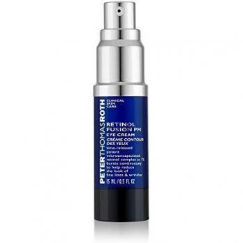Peter thomas rothretinol fusion pm eye cream 05 ounce earplug 6 cm silver