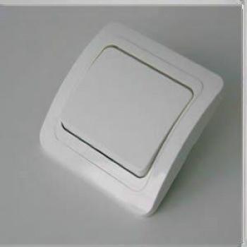 Interruptor-Conmutador Retráctil Blanco 10A 250V - Paquete de 8 Uds