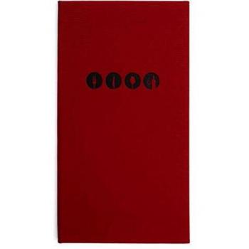 LACOR Millet Collection 28132- Porta menú Fabricado en Simil-Piel con Fundas fijas de PVC en Piel de Naranja, Termosellado en Color Negro, 16x28,5 cm