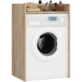 Armario para lavadora Akord Fin Roble Sonoma 64 cm con estante 64x50x98 cm