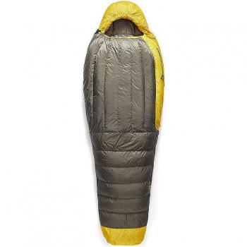 Sea to Summit Spark -9C Down Sleeping Bag, Regular Size, Yellow and Grey