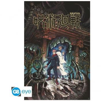 Póster Jujutsu Kaisen - Itadori & Sukuna