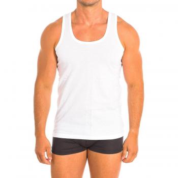 Camiseta Interior Bamboo Sin Mangas y Cuello Redondo 1001 Hombre