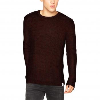 Only & Sons Onssato 5 Multi Clr Knit Noos, suéter para Hombre, Rojo