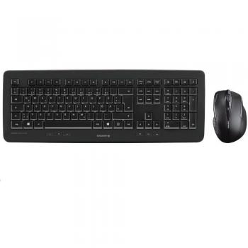 CHERRY DW 5100 - Teclado y ratón inalámbricos Checo Eslovaco Negro