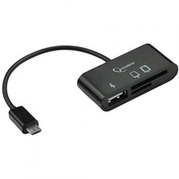 Gembird Lector Tarjeta Micro USB Smartphones Tablets