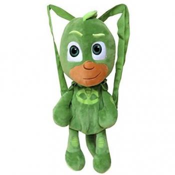 CYP Peluche Mochila PJ Masks 3D 40, Color Verde