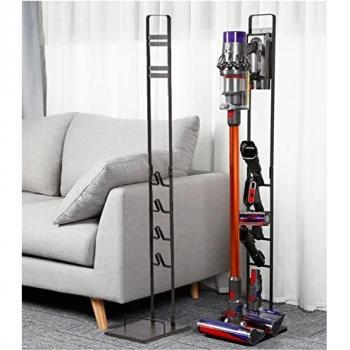 Soporte dyson, Soporte Aspirador Dyson, Organizador Aspiradora Dyson, Compatible con Dyson V6/V7/ V8/ V10/ V11/ DC58/ DC59/ DC62/ DC74, Soporte para el Suelo- Sin perforar la Pared.