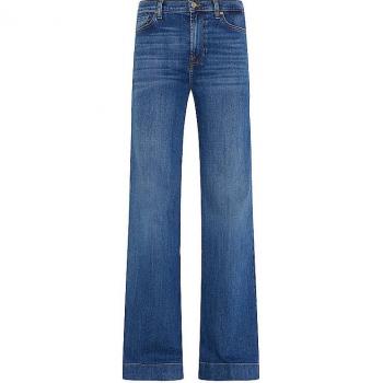 7 For All Mankind Women's Modern Dojo Flared Jeans Blue Size 27