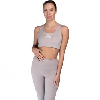 Lonsdale Wardour Women's Sports Bra Grey XS