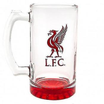Jarra Liverpool FC con escudo, color rojo, tamaño único