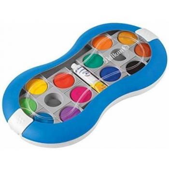 Pintura a base de agua Multi 12 colores, Caja de pintura Pelikan Space+