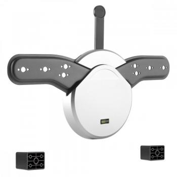 Soporte de pared super slim Maclean MC-877 para TV OLED/QLED/LED/LCD de 23 a 55, capacidad hasta 40 kg, montaje automático, VESA máximo 400x400