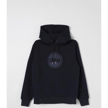 Colmar Men's Navy Blue Hoodie with Logo - Size S