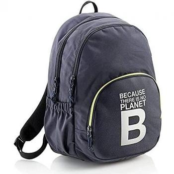 Miquelrius ECOALF - Mochila Grande Triple, Tres Compartimentos, Materiales Reciclados, color Azul Marino