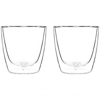 Vaso Viva Scandinavia Lauren Double Wall Set de 2 200ml