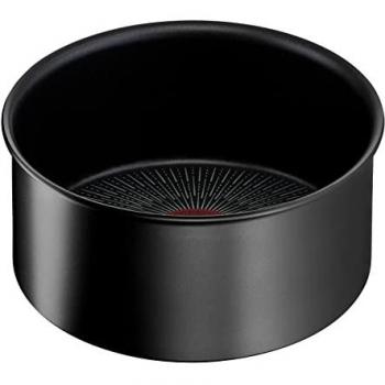 Cacerola Tefal Ingenio Eco Resist 18 cm, Inducción, Antiadherente, Apilable, Apta para Lavavajillas, Fabricada en Francia