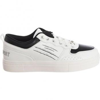 Zapatillas Deportivas Plein Sport SIPS1511 Hombre Blanco-Negro
