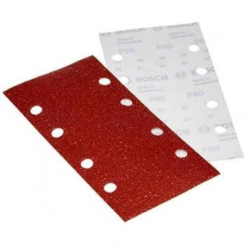 Bosch Accessories 2 609 256 A81 Lija Velcro Recta 185x93mm G60, 93x185mm