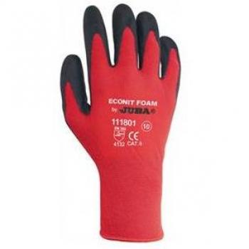 Guante de nylon recubierto de nitrilo Econit Foam talla 7