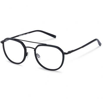 Rodenstock R7113 A Armazones para Hombre Negros, Lentes Recetadas 51, Gafas Recetadas Negras