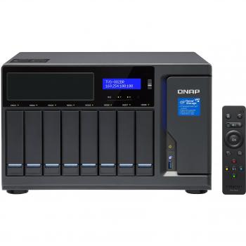QNAP TVS-882BR Ethernet Escritorio Negro NAS - Unidad Raid