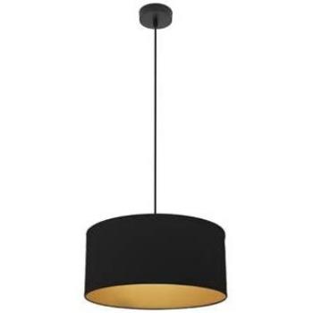 Colgante Anuska 1xe27 Negro y Oro Regx40x40 Cm - Elegante y Moderno
