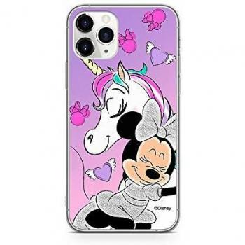 Funda para teléfono móvil de ERT GROUP para Apple iPhone 11 Pro MAX Original y con Licencia Oficial de Disney con diseño Minnie 036 Adaptada a la Forma del teléfono móvil, Funda Hecha de TPU