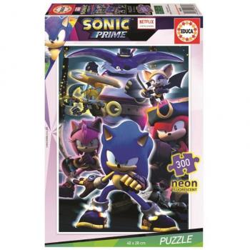 Puzzle Educa Borrás Sonic Neon 300 Piezas