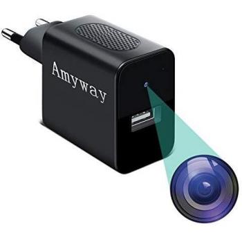 Mini Cámaras Espía con 32gb Vigilancia Oculta Cámaras de Seguridad para hogares con Video HD 1080P, cámara USB portátil con detección de Movimiento, cámara pequeña para niñeras