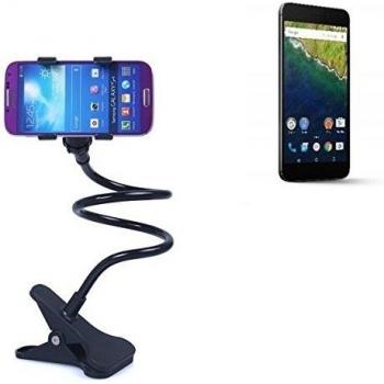 stand de mesa para Huawei Nexus 6P, negro sostenedor del clip de teléfono inteligente smartphone escritorio, 65cm - K-S-Trade