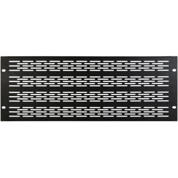 On-Stage RPV4000 4U Vented Rack Panel, Black