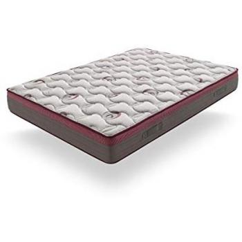 Colchón Viscoelástico SoftMoon 140x190 cm - Altura 26 cm +/-2 - Efecto Nube y Núcleo Indeformable HR de Alta Densidad