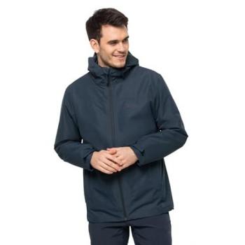 Chaqueta 3 en 1 Jack Wolfskin Taubenberg para hombre azul XL