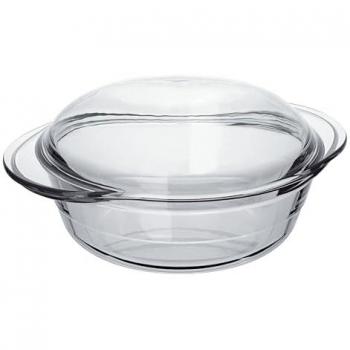 Cacerolas y Fuentes de Vidrio Resistente 1.9L-4.2L, Aptas para Horno, Microondas y Lavavajillas