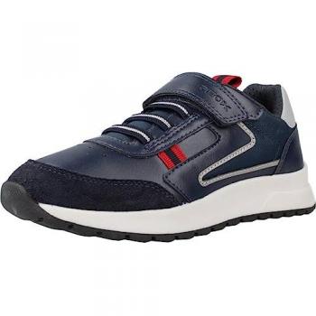 Zapatillas Geox J Briezee B Niño Azul Marino/Rojo Oscuro