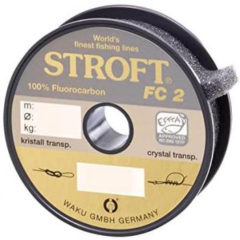 Línea de pesca Stroft Fluorocarbono FC2 100 m Dorado (0,150 mm - 2 kg)