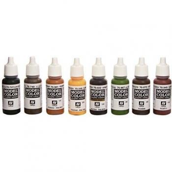 Model Color Set - Waffen SS Camouflage Paint Set , Modelos/colores Surtidos, 1 Unidad