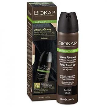 Biokap Espray Touch-up negro 75ml - Spray Retoque Delicato Negro 75 ml de crema