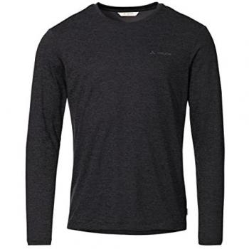 Vaude Essential Long Sleeve T-Shirt Black for Men 3XL
