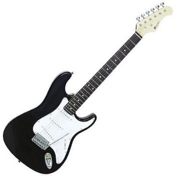 Dimavery 26211010 ST-203 - Guitarra eléctrica, color negro